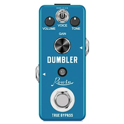 Afbeelding van Rowin Dumbler Overdrive Effectpedaal Gitaar Pure Analog True Bypass LEF 315