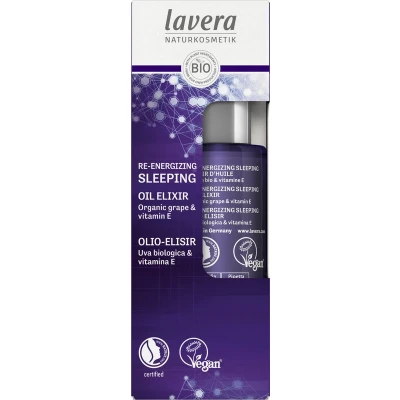 Afbeelding van Lavera Re Energizing sleeping oil elixir 30ml