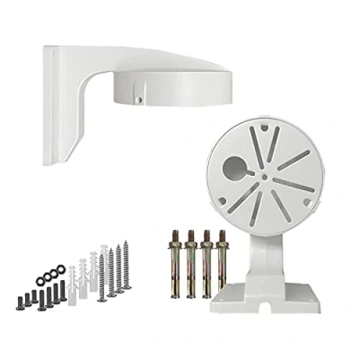 Afbeelding van WiTi 4,7 inch Aansluitdoos Haakje Wandbevestiging voor beveiligingscamera, Kabelbeheerdoos fit Dome CCTV IP camera&#039;s, Projectbewakingssystemen Metaal Solid Poederspray Coating