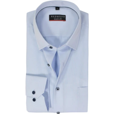 Afbeelding van Redmond Modern FIT Verschiedenen Overhemd, Heren, Maat: Large, Blau