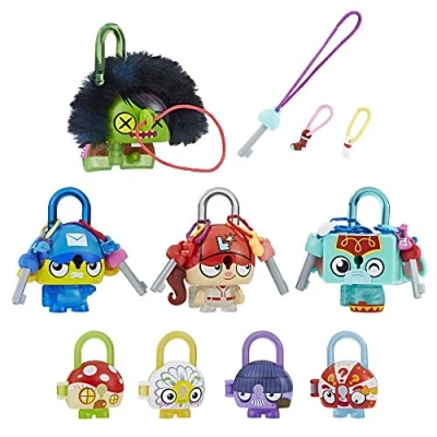 Afbeelding van Hasbro Lockstars Versleuteld multipack, grappige hanger met verzamelslot