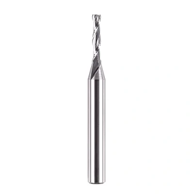 Afbeelding van SpeTool Spiraalnuttenfrees 8mm Schacht Upcut 4mm Snijdmiddellijn 20mm Snijlengte CNC Frees voor Bovenfrees Spiraalfrees Router Bit Langgatfrees Hout Nuttenfrees 2 Fluiten VHM Schachtfrees Houtfrees
