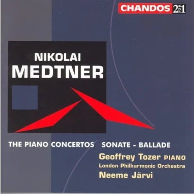 Afbeelding van Geoffrey Tozer &amp; London Philharmonic Orchestra Medtmer: The Piano Concertos/Sonate Ballade (2 CD)