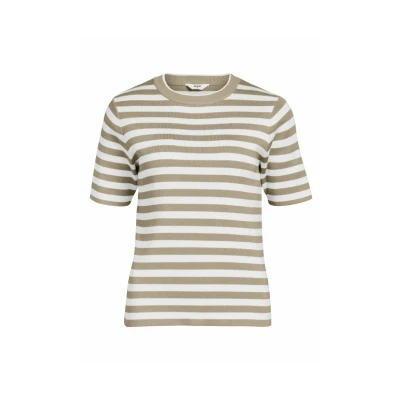 Afbeelding van Object Objester NEW NOOS Tshirt print, Dames, Maat: XS, Humus