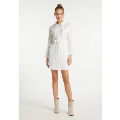 Afbeelding van Shirtjurk DREIMASTER XL / Wit 65% viscose 35% polyester
