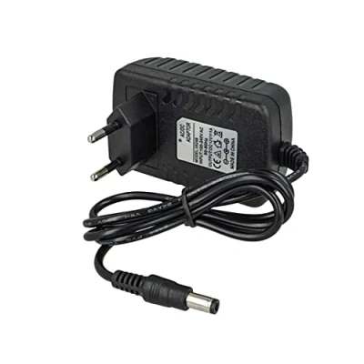 Afbeelding van Transformator voeding 12 V met EU stekker van huisstopcontact AC 220 naar DC (12 W 1 A)
