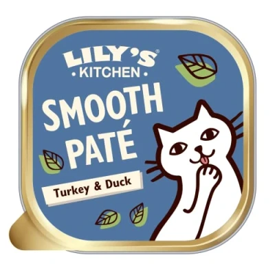 Afbeelding van Lily&#039;s kitchen cat smooth pate turkey / duck