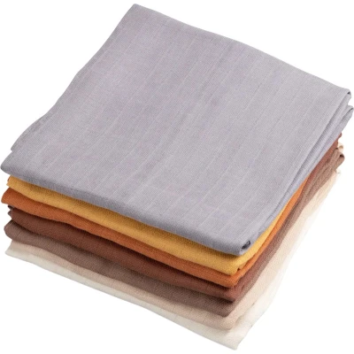 Afbeelding van Sebra Builders Teeny Toes Hydrofiel Handdoek 75x75 Set Van 7