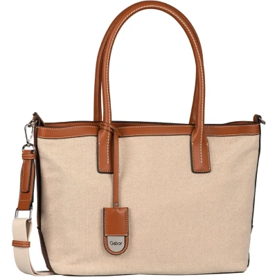 Afbeelding van Gabor Schoudertas Antonia Zip Shopper Mixed Beige
