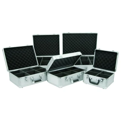 Afbeelding van CD opslag, aluminium 120 cd, aluminium, CDs FLIGHT CASE, etui