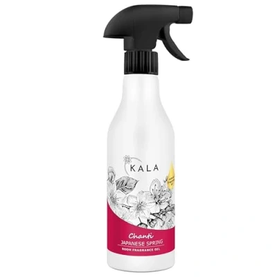 Afbeelding van KALA Luchtverfrisser met Geuroliespray CHANTI Actieve Neutralisator, Kamergeurspray Geurneutralisator, De Geur Blijft 48 Uur Hangen Japanse lentegeur, 500 ml