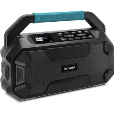 Afbeelding van TechniSat Viola 231 OD Makita accu compatibele bouwplaatsradio (DAB+, FM, AUX in, Bluetooth, IPX4 spatwaterdicht, 2 x 15 W stereo luidsprekers)