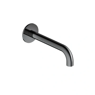 Afbeelding van HotBath Cobber Uitloop 18cm CB095 18 Zwart chroom