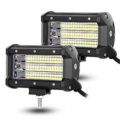 Afbeelding van Willpower 2pcs 5 Inch 135W Led Werklampen 12V 24V Lichtbalk Waterbestendig IP67 Werklamp Mistlamp Work Light Bar Voor Tractor Auto Boot 4x4 Vrachtwagen Offroad ATV
