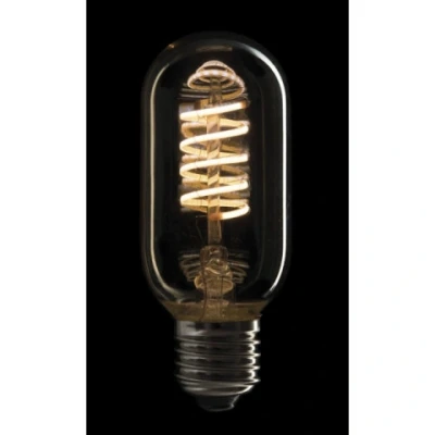 Afbeelding van Showgear LED Filament Design lamp E27 5W, Dimmable, Gold glass cover