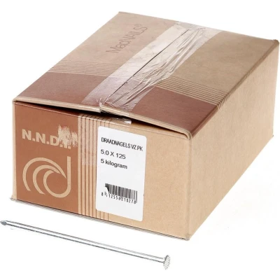 Afbeelding van Draadnagel verzinkt 5.0x125mm platkop (5kg)