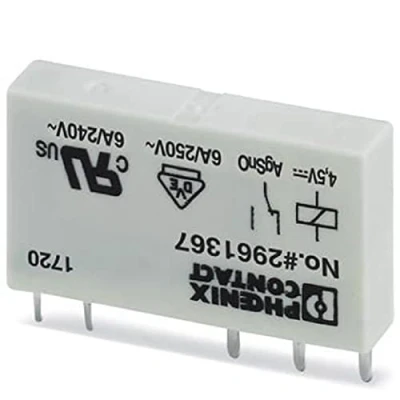 Afbeelding van Phoenix Contact REL MR 4,5DC/21 Printrelais 4.5 V/DC 6 A 1x wisselcontact 10 stuk(s)