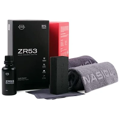 Afbeelding van Nasiol ZR53 Auto Keramische Coating Nano 9h Verf Bescherming Sealant 50 ml. Kit