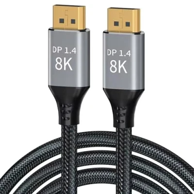 Afbeelding van CableDeconn 10 m 8K 1.4 DisplayPort kabel @60Hz 4K @144Hz high speed HDCP 3D met 32,4 Gbit/s slanke en flexibele DP naar