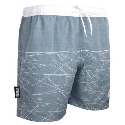Afbeelding van GUGGEN MOUNTAIN Zwembroek voor Heren Zwemshorts Het Strand Sneldrogende Zomer 1608 manvolk mannen met Strandbroek Boardshort Korte Broek Patroon Linnen Geruit Geblok Grijs Wit XXXL