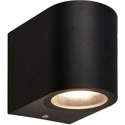 Afbeelding van TELEFUNKEN LED wandlamp 322905TF IP44 Verwisselbare lamp 8 x 7 9 cm Zwart