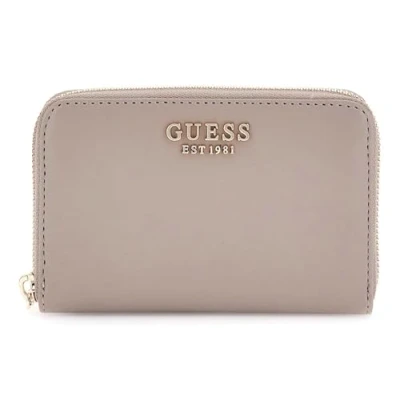 Afbeelding van GUESS Portemonnee Laurel Zip Around Wallet Dark Taupe