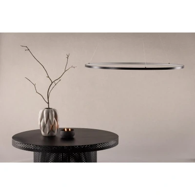 Afbeelding van Svea Pax ronde hanglamp ø100 cm Metaal