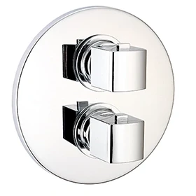 Afbeelding van Huber Dado inbouw douchethermostaat Chroom 439.01H.CR
