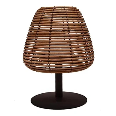 Afbeelding van Bohemia draadloze LED tafellamp 25 cm Rotan