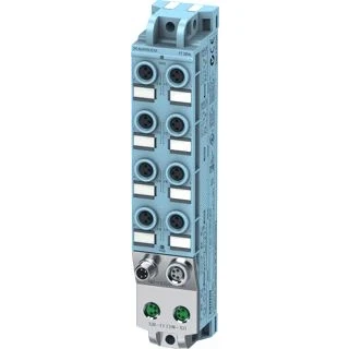 Afbeelding van Siemens simatic et200al digitale ingangsmodule di 8x 24v dc m8 ip67 6es7141 5bf00 0ba0