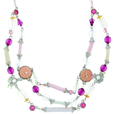 Afbeelding van Behave Multi color ketting met kralen