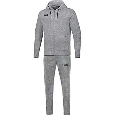Afbeelding van Joggingspak Base met kap Zwart / XXL