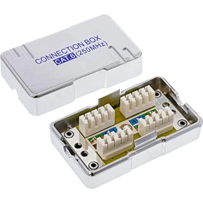 Afbeelding van InLine® Aansluitdoos, Cat.6, LSA techniek, afgeschermd
