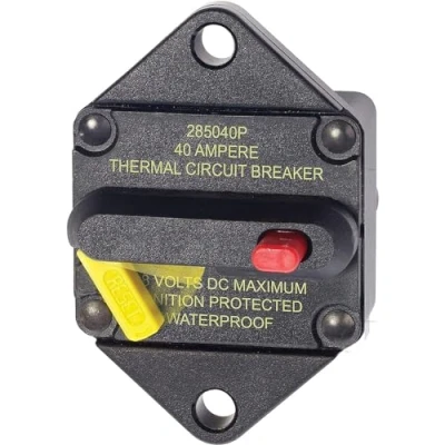 Afbeelding van Blue Sea Systems 7081 285 serie stroomonderbreker, paneelmontage, 30A DC