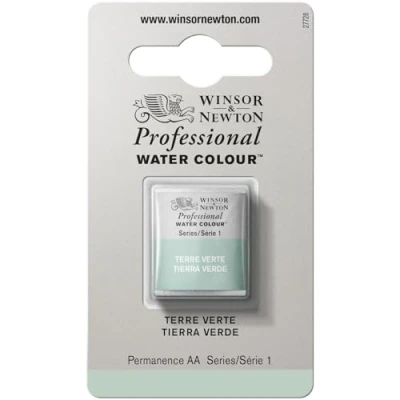 Afbeelding van Winsor &amp; Newton 0101637 Professional Water Colour, fijnste kunstenaars aquarelverf met de hoogst mogelijke pigmentatie, uitstekende lichtechtheid 1/2 Nap, Terre Verte