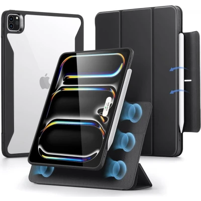 Afbeelding van ESR Rebound Hybrid 360 Hoes Geschikt voor Apple iPad Pro 13 (2024) Book Case Zwart