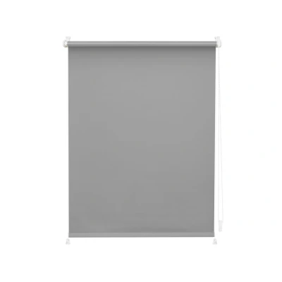 Afbeelding van Lichtblick Rolgordijn Klemmfix (80 x 200 cm, Grijs)
