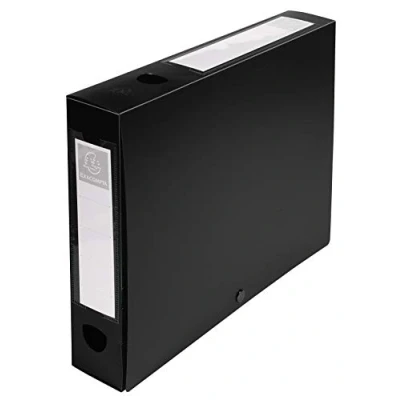 Afbeelding van Boite de classement a pression dos 60mm polypropylene 7/10e opaque
