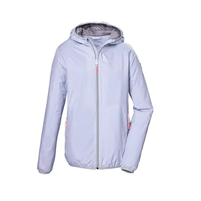 Afbeelding van killtec dames Functioneel jack/regenjack met capuchon, inpakbaar KOS 109 WMN JCKT, silbergrau, 38, 42955 000