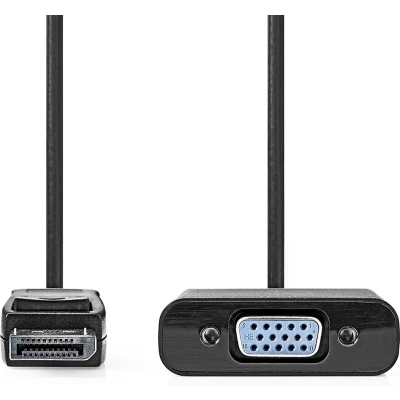 Afbeelding van Nedis VGA Kabel CCGP37351BK02 Zwart