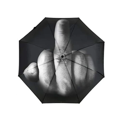 Afbeelding van ds. distinctive style middelvinger paraplu Grappige opvouwbare Creatieve geschenken