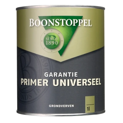 Afbeelding van Boonstoppel Garantie Primer Universeel 1 Liter op Kleur Zijdeglans Buiten