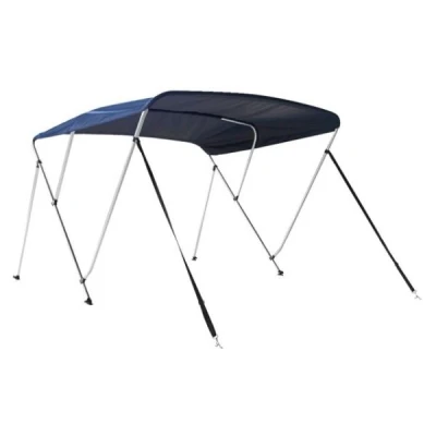 Afbeelding van Biminitop Deluxe 3 boog, Navy doek Breedte 185 198 cm