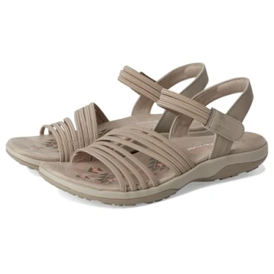 Afbeelding van Skechers Sandalen taupe Textiel Dames Maat 38