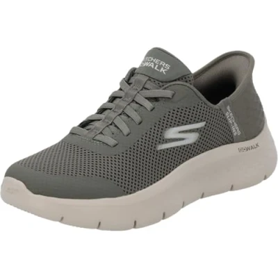 Afbeelding van Skechers Dames GO Walk Flex Grand Entry Sneaker, Olijf, 7.5 UK, 40.5 EU