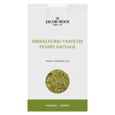 Afbeelding van Jacob Hooy Driekleurig Viooltje 80gr