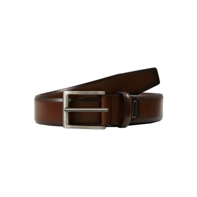 Afbeelding van bugatti Regular Riem, Heren, Maat: 90, Mittelbraun