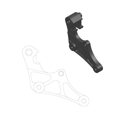 Afbeelding van Moto Master Remklauw Adapterplaat 211074 Spare Part For 320MM