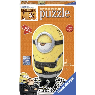 Afbeelding van Ravensburger Despicable Me 3 Prisoner Minion 3D puzzel 54 stukjes