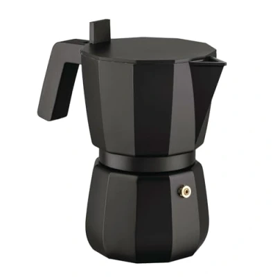 Afbeelding van Alessi Percolator Moka Black DC06/6 B 6 kops door David Chipperfield